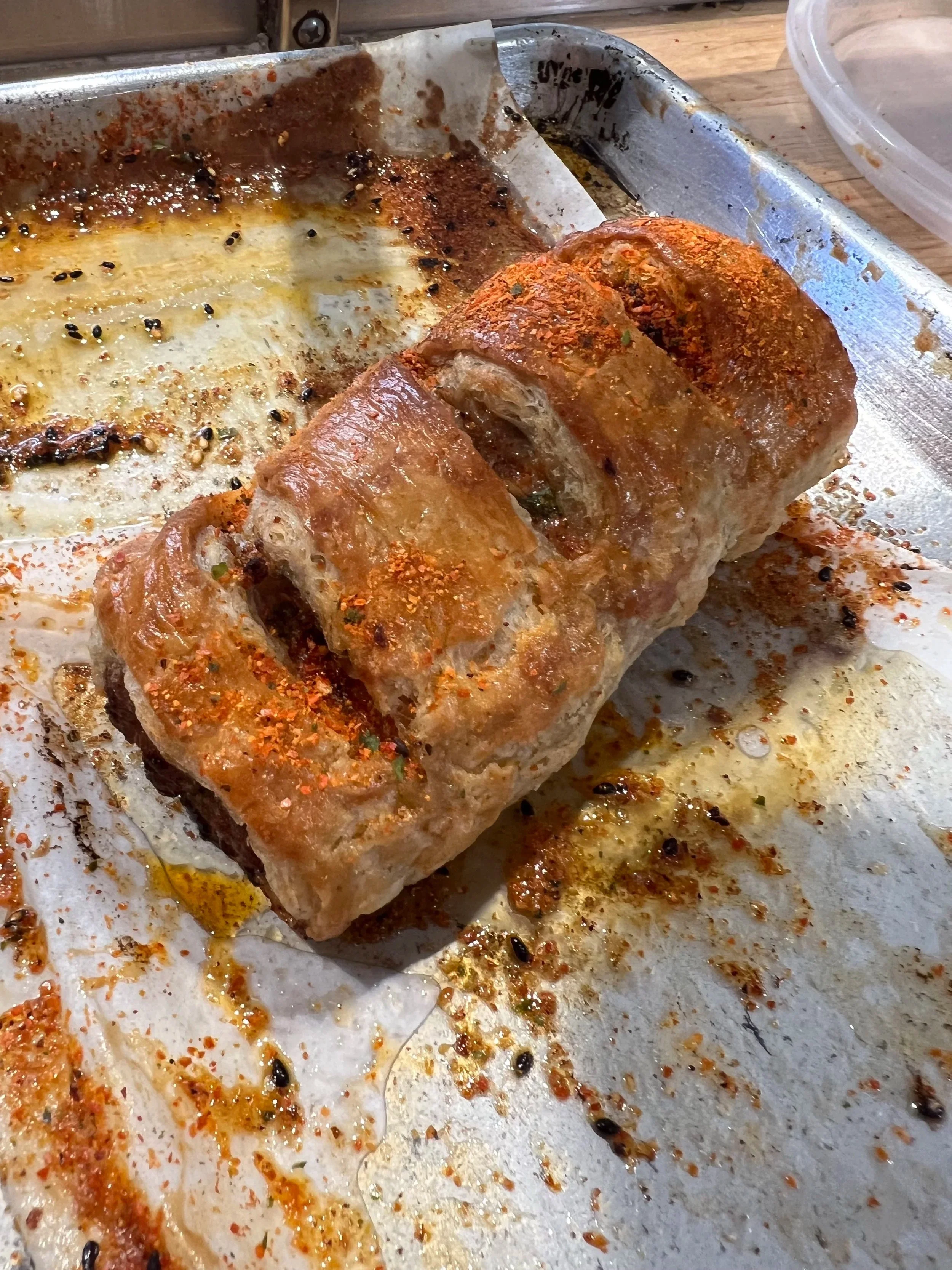 Stargazy: Guava Katsu Sausage Roll