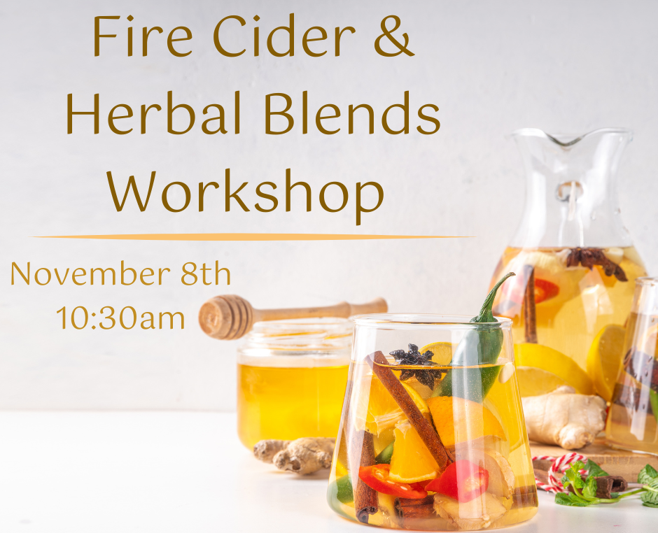 Winter Companions: Fire Cider & Herbal Blending