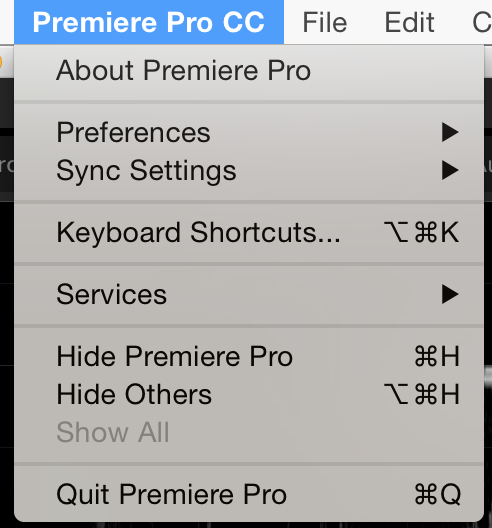 Where to find Keyboard Shortcuts on a Mac. 