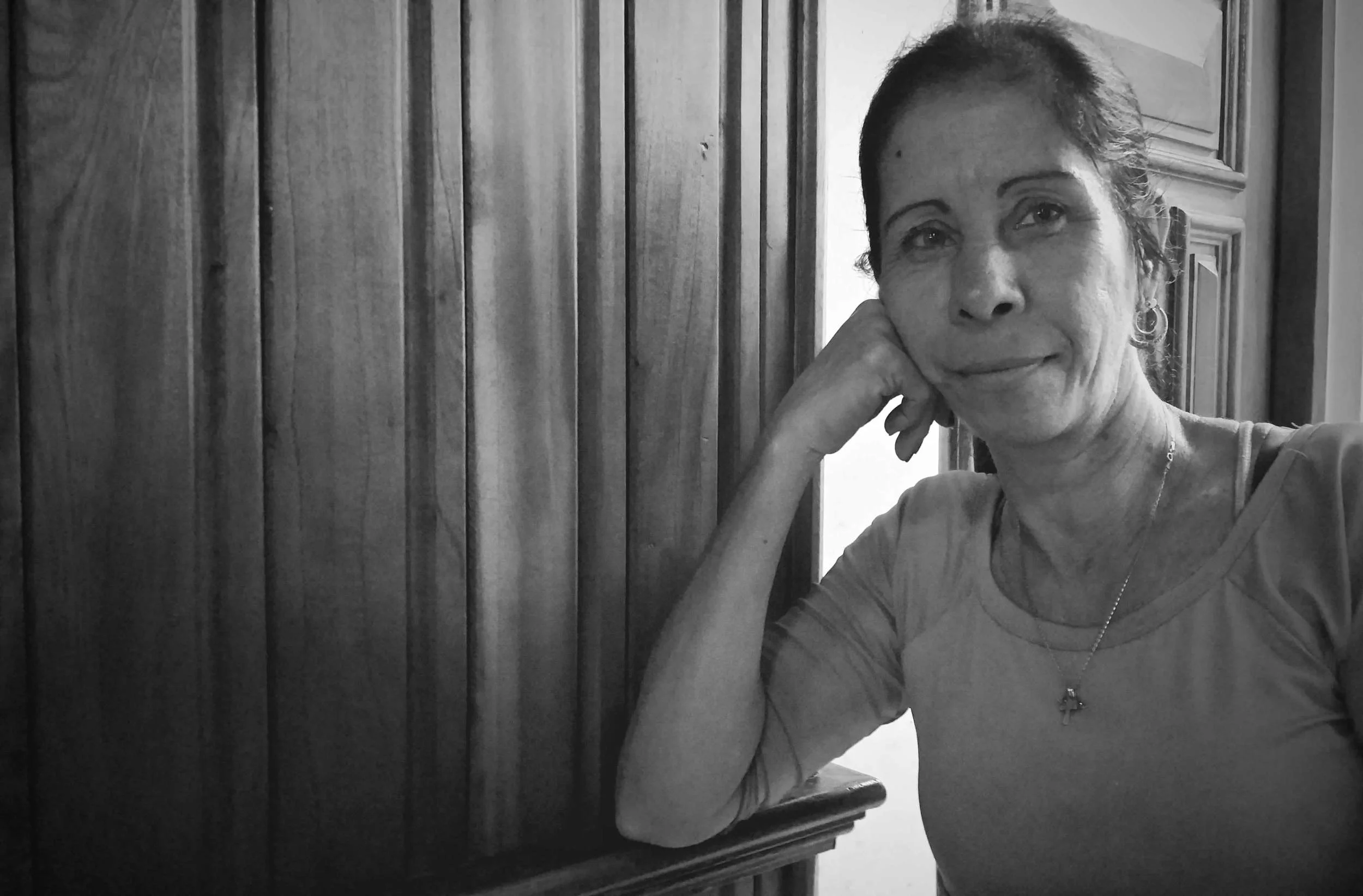 Barbara worked at the cigar factory store in Havana and was supervising bathroom use. While others were in a frenzy buying cigars and rum, I was having a conversation in broken English and Spanish, which was the first and one of the most touching experiences I've had talking with a stranger in a foreign country. We ended our conversation with an embrace, one I will never forget.