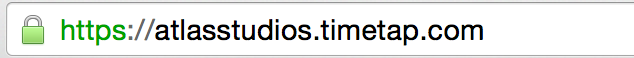 Provide clients with the link to your web scheduling site