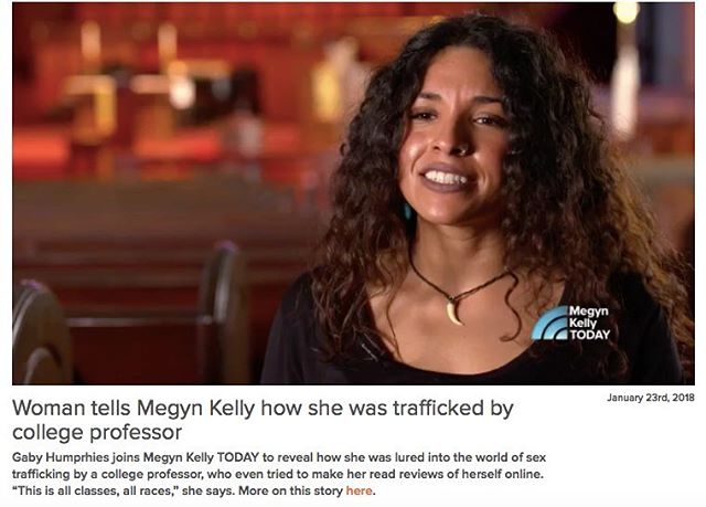 Quite similar to the characters in our film #TraffickedMovie traffickers aren't always intimidating looking men at the border. @todayshow tells us the story of a COLLEGE PROFESSOR in the U.S. luring a woman in to sex trafficking.