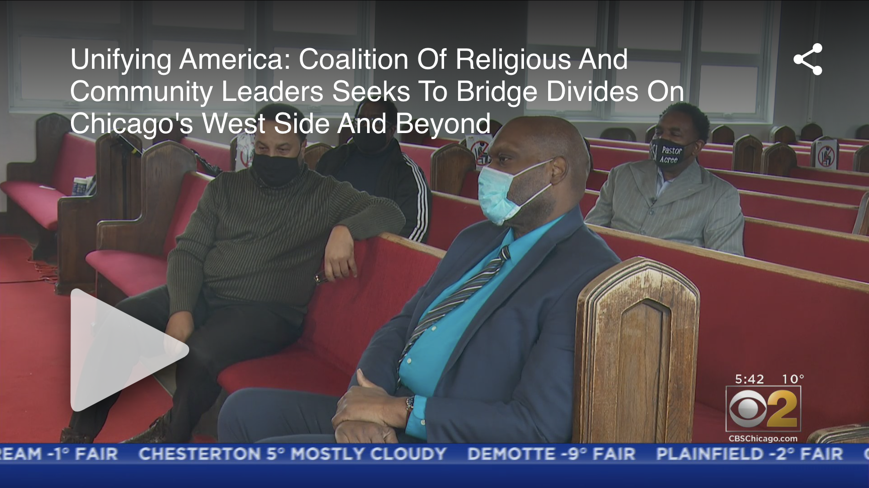 Unifying America: Coalition Of Religious And Community Leaders Seeks To Bridge Divides On Chicago's West Side And Beyond