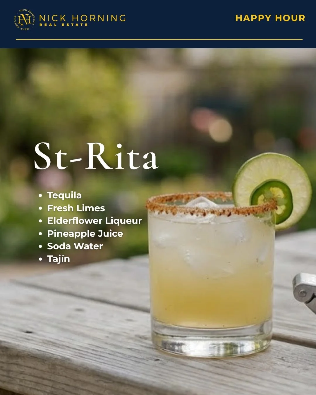 The St-Rita: A Floral Twist on the May Margarita