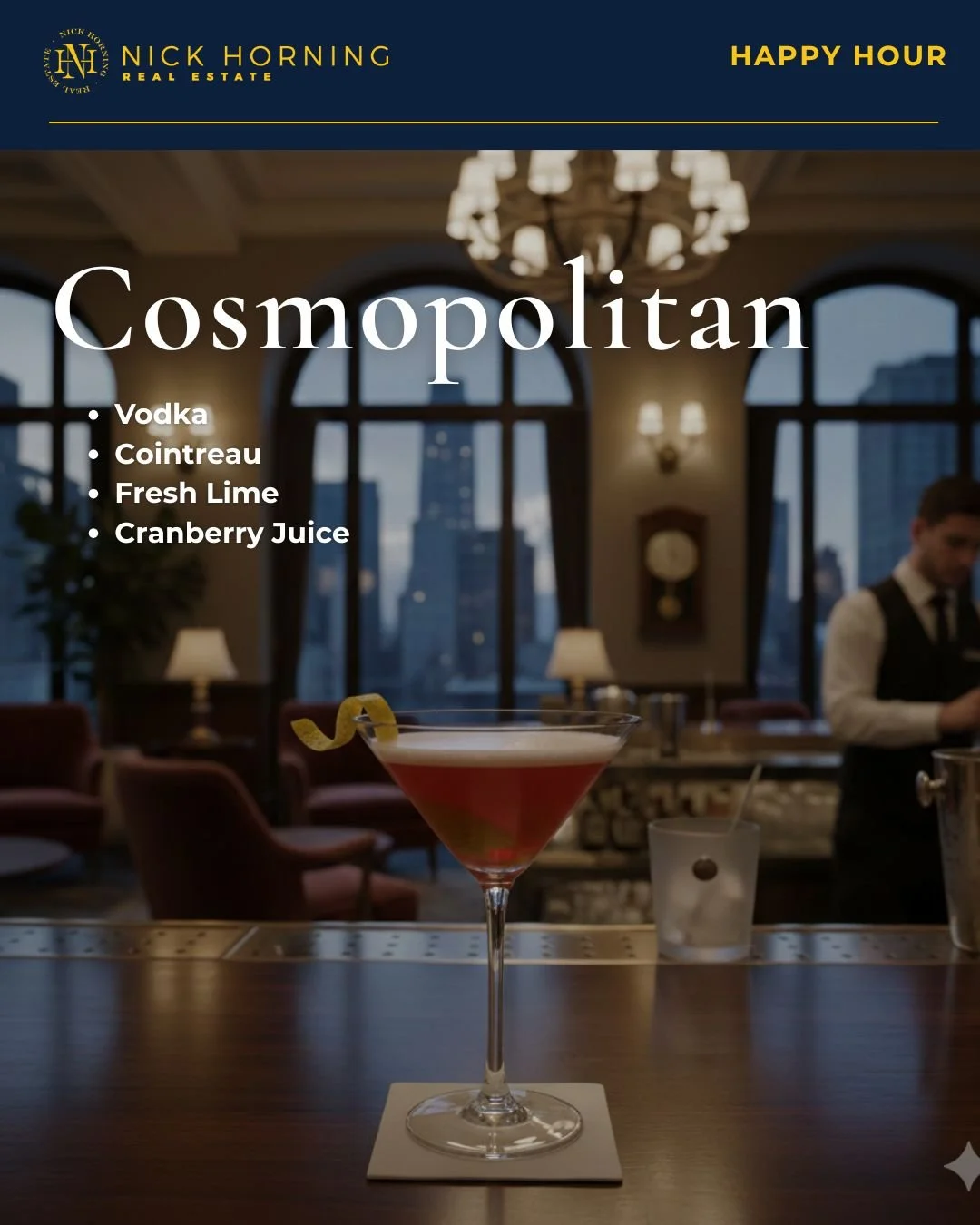 Love at First Sip: The Cosmopolitan