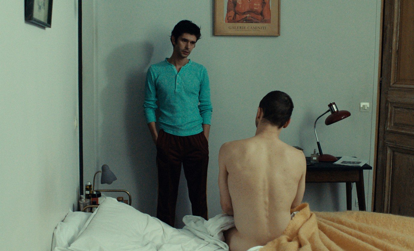 Ben Whishaw and Franz Rogowski in Passages (2023)