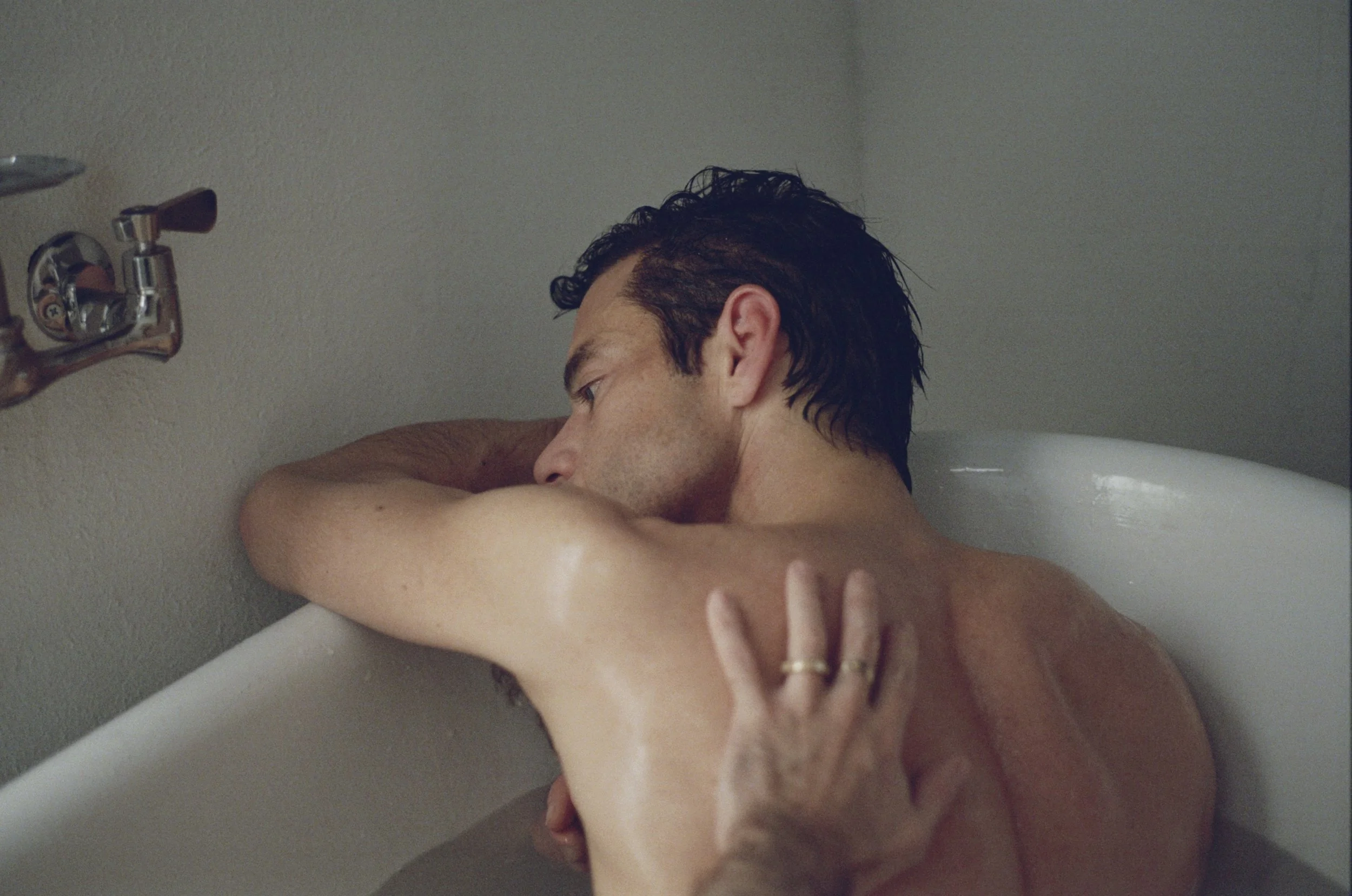 Rami Malek and Tom Sturridge in The Man I Love (2026)