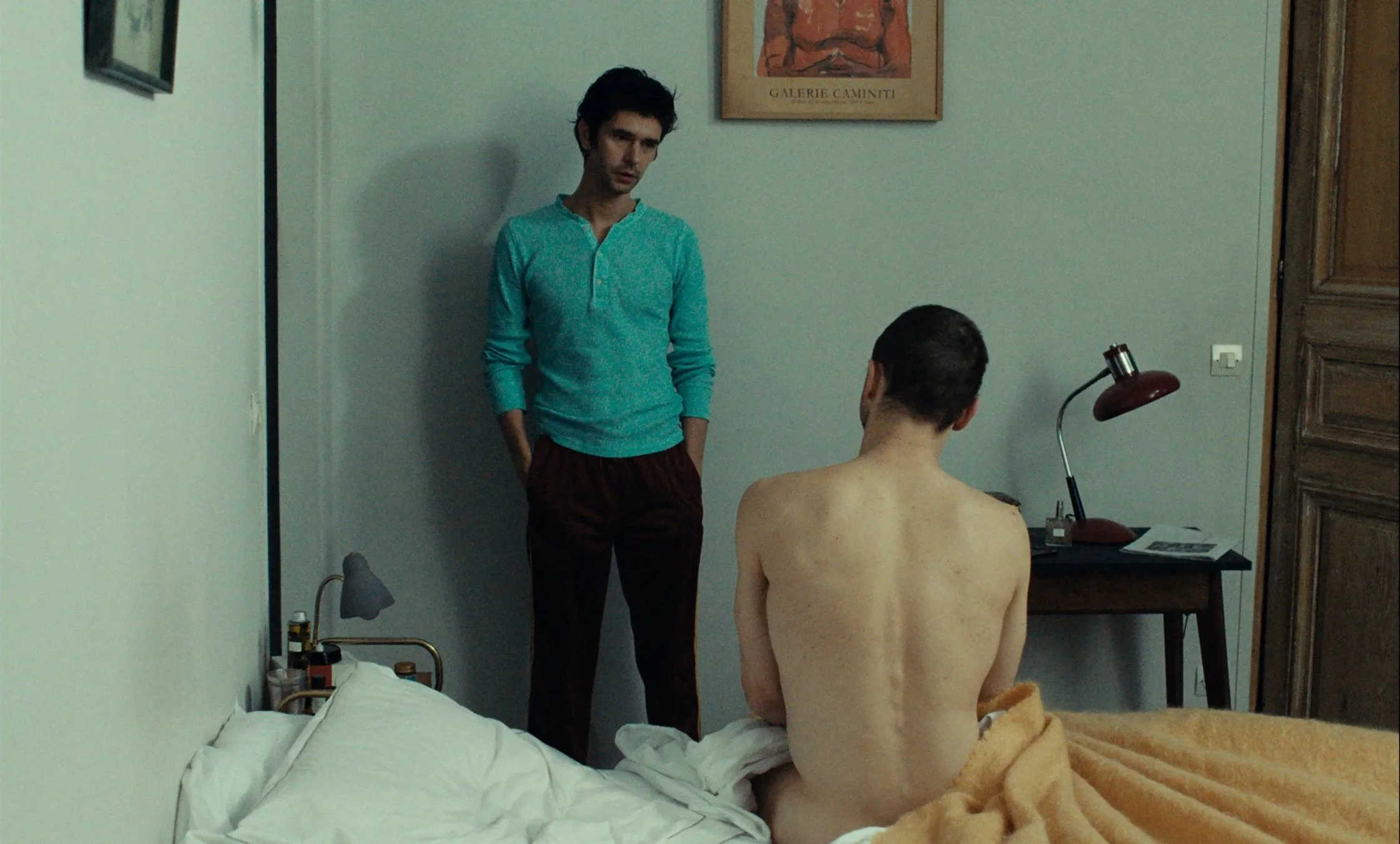 Ben Whishaw and Franz Rogowski in Passages (2023)