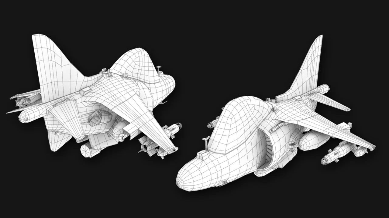 AV8B Harrier II Plus VMA-21 Wireframe.jpg