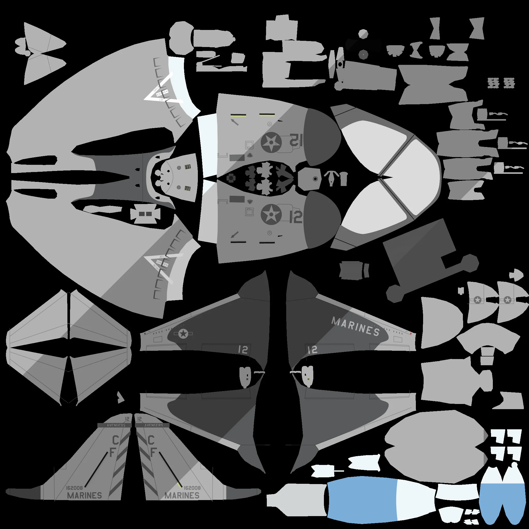 AV8B Harrier II Plus VMA-211 Texture.jpg