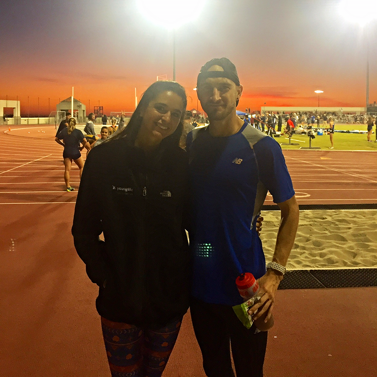 Kimberly not only took all the pics, she also cheered so loud that other dudes started to cheer for me too!