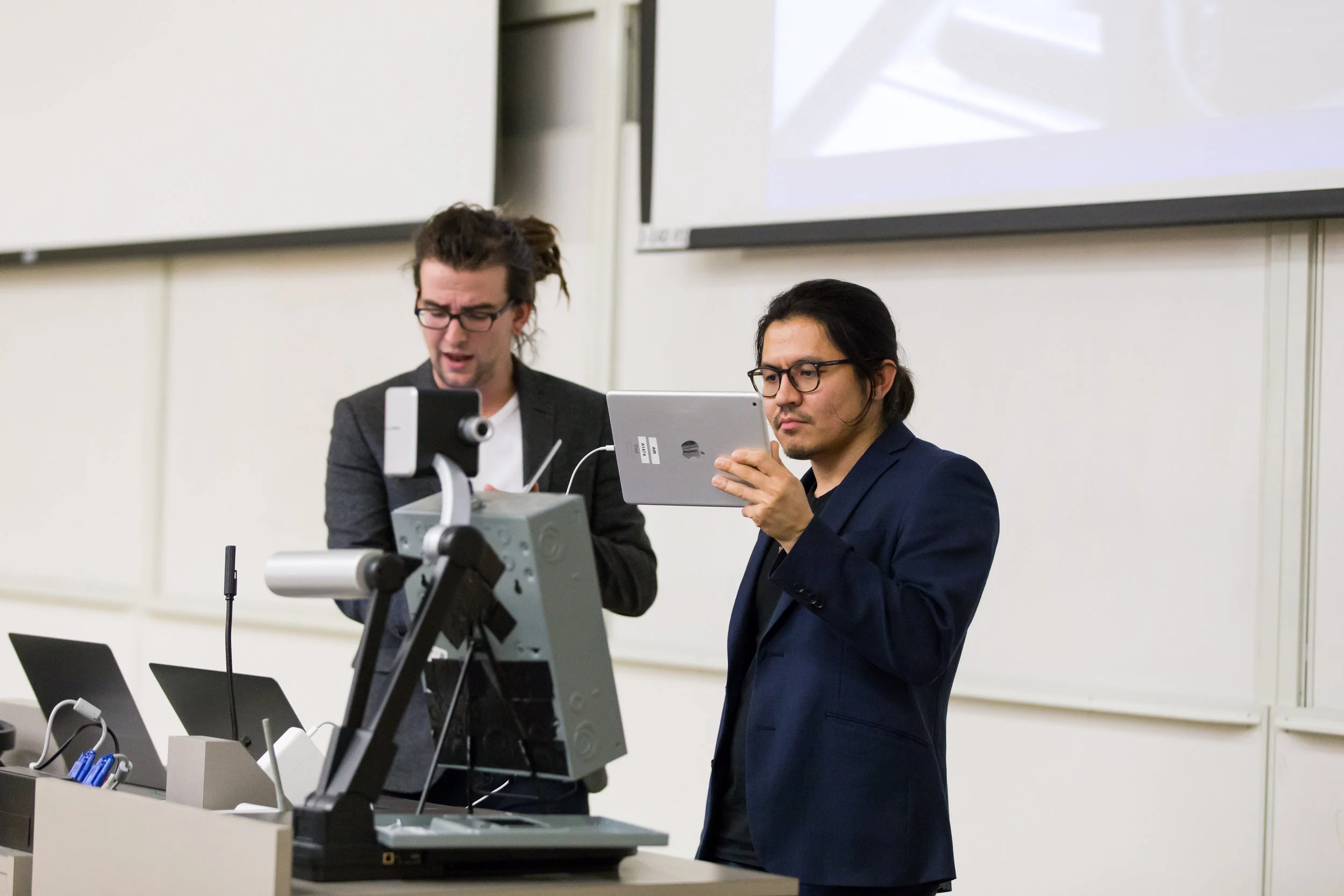 The Scope AR team prepares to present at DemoCamp - our most enduring community event.
