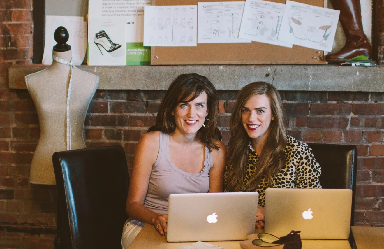 Poppy Barley’s founders Justine and Kendall Barber. Photo Credit: PoppyBarley.com