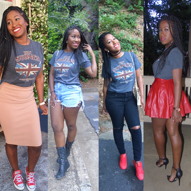 graphic tee outfits