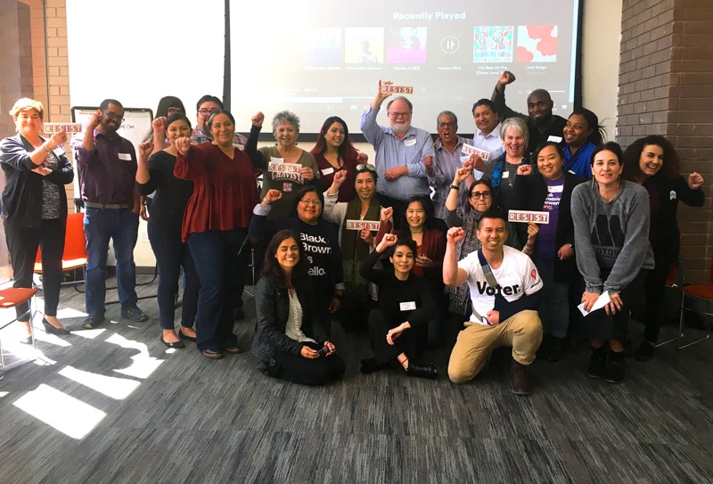 The California Endowment / Spread and Scale partners gathering: Salinas, Kern, San Diego and Sacramento, April 2018