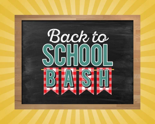 Back to School Bash