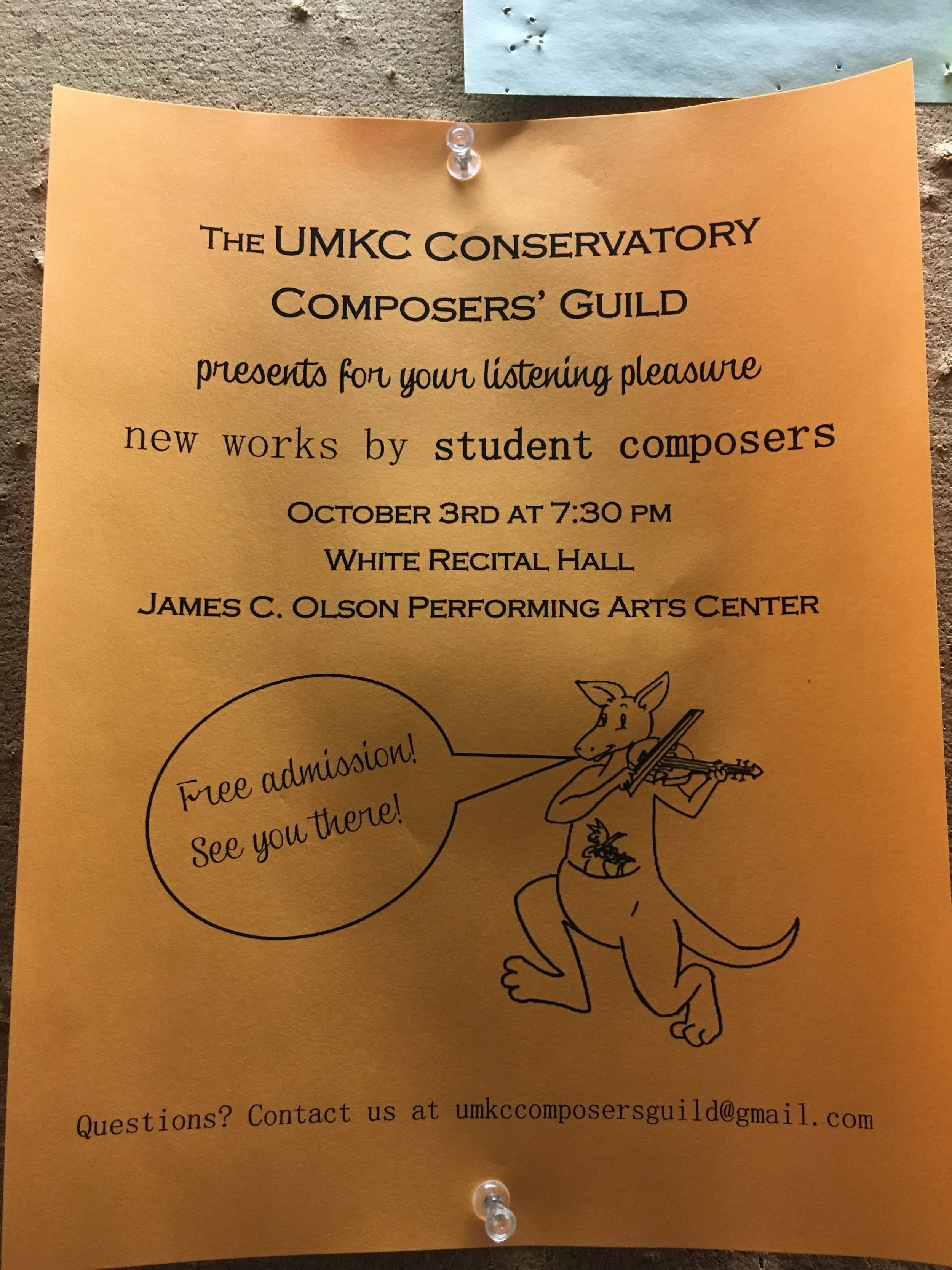 Composers Guild: Ensemble Series #1