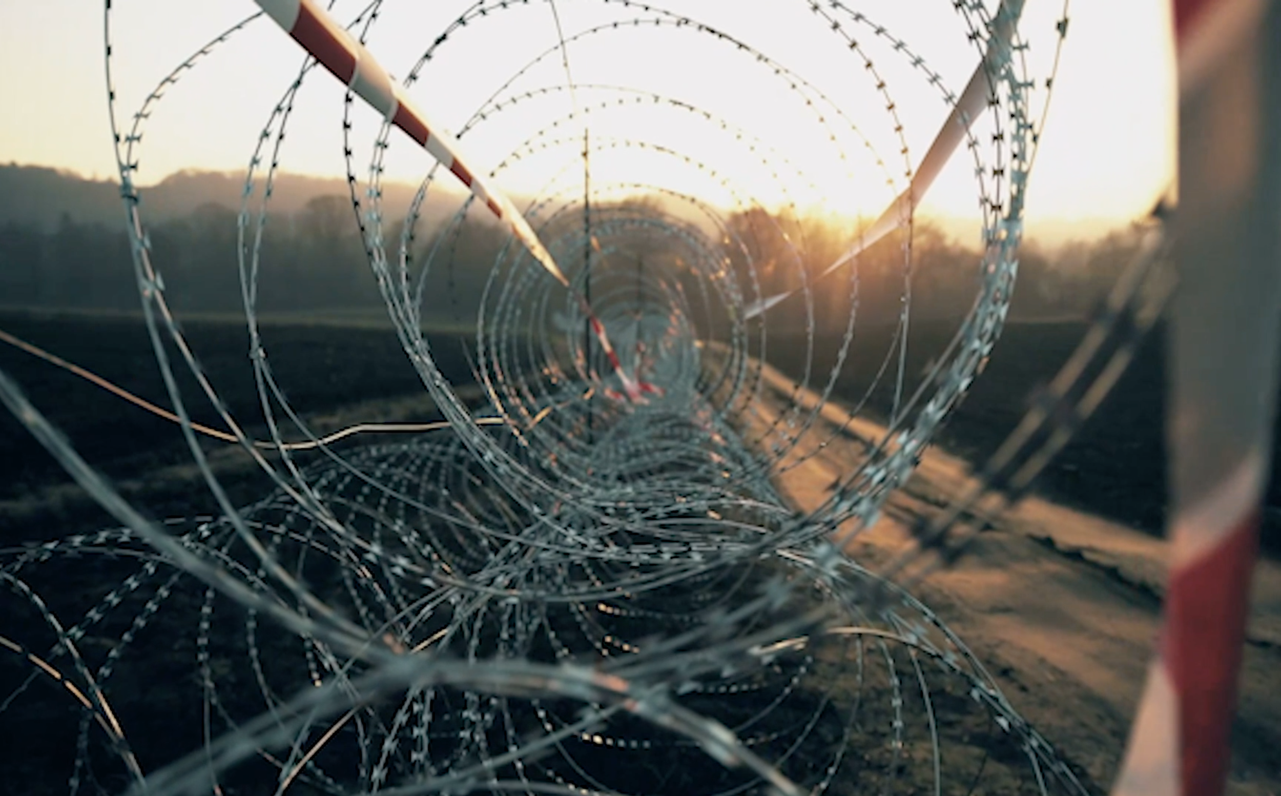 Barbed Wire Fence