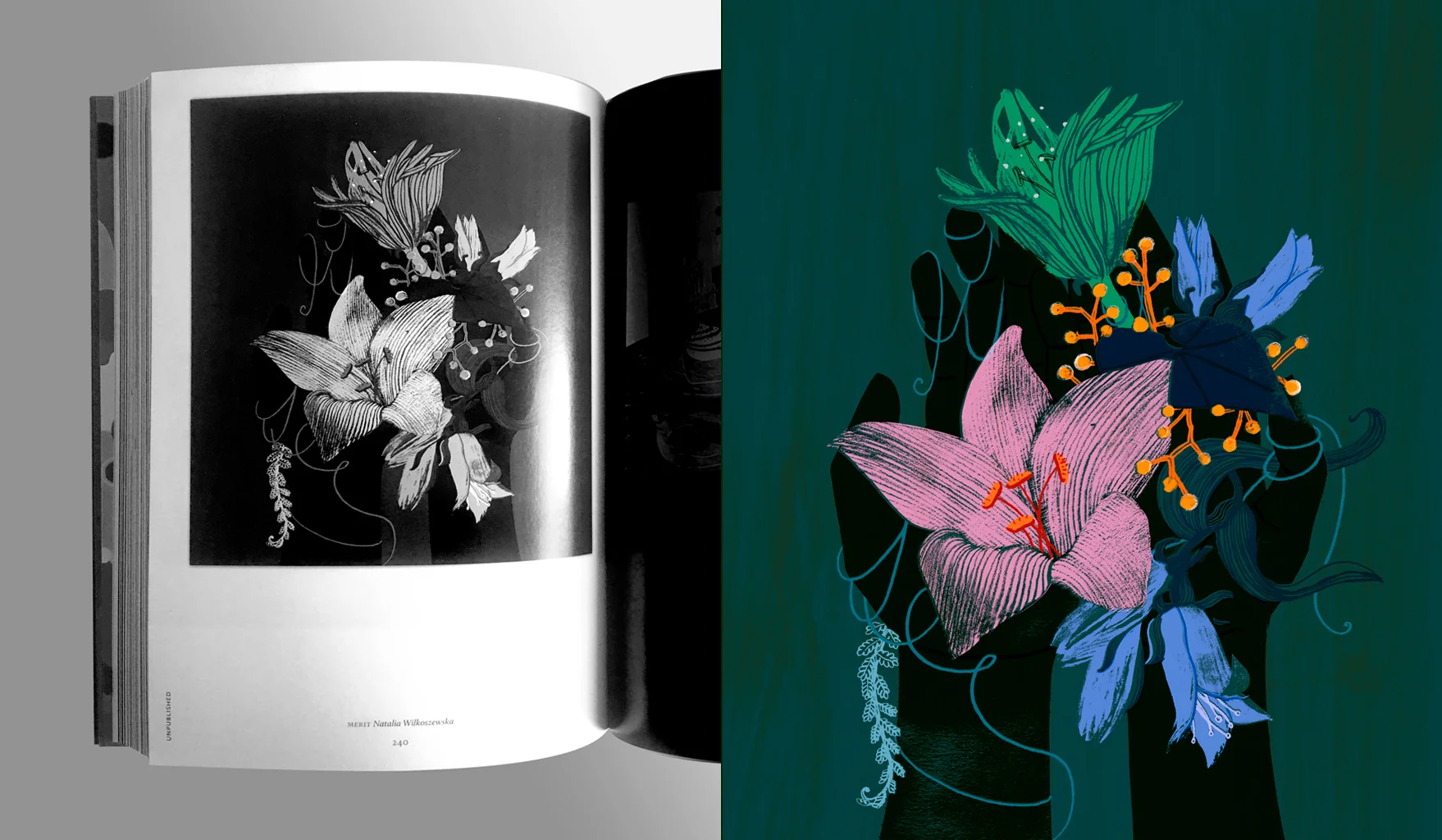Green Fingers; Merit Award, 3x3 2017 Illustration Annual