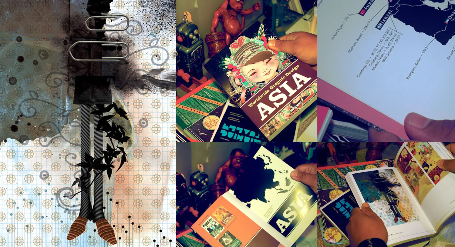 Our work “Maria has an Aura” was showcased in Worldwide Graphic Design Asia Issue 3. Representing UAE. Page 136, Deutsch, Englisch, ISBN: 978-3-939998-37-2. Size: 21 x 15 x 1,3 cm.Overview: A stunning visual showcase of the very best design trends …