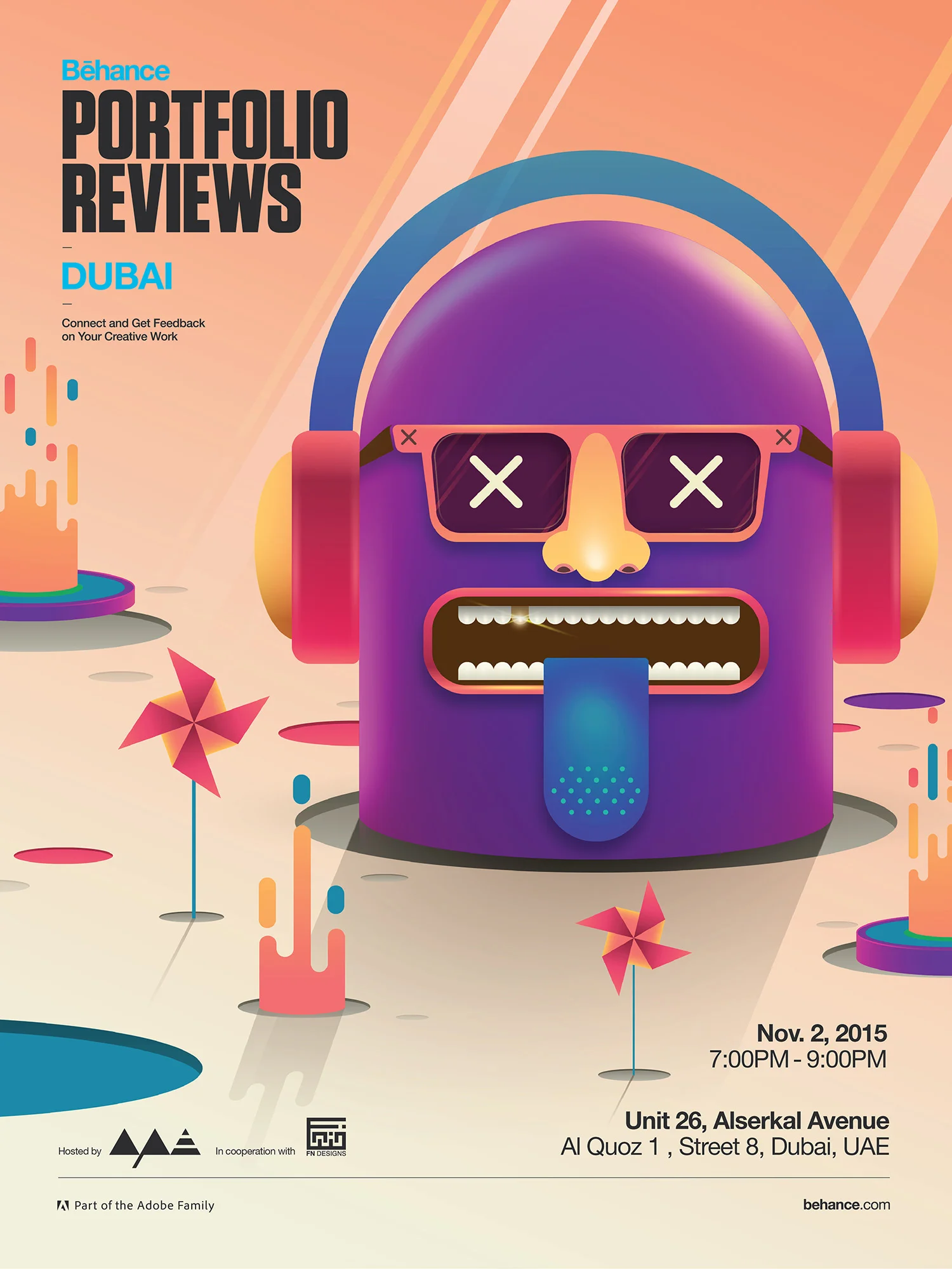 Poster Illustration: Joseph "Pinkblot" Manata http://iampinkblot.com/