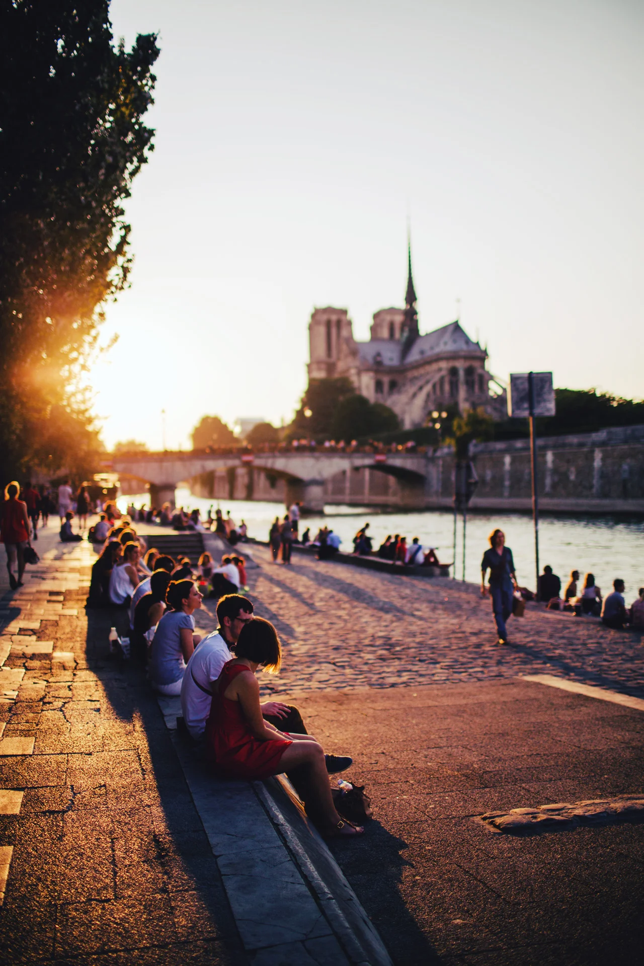Along the Seine, Paris, France