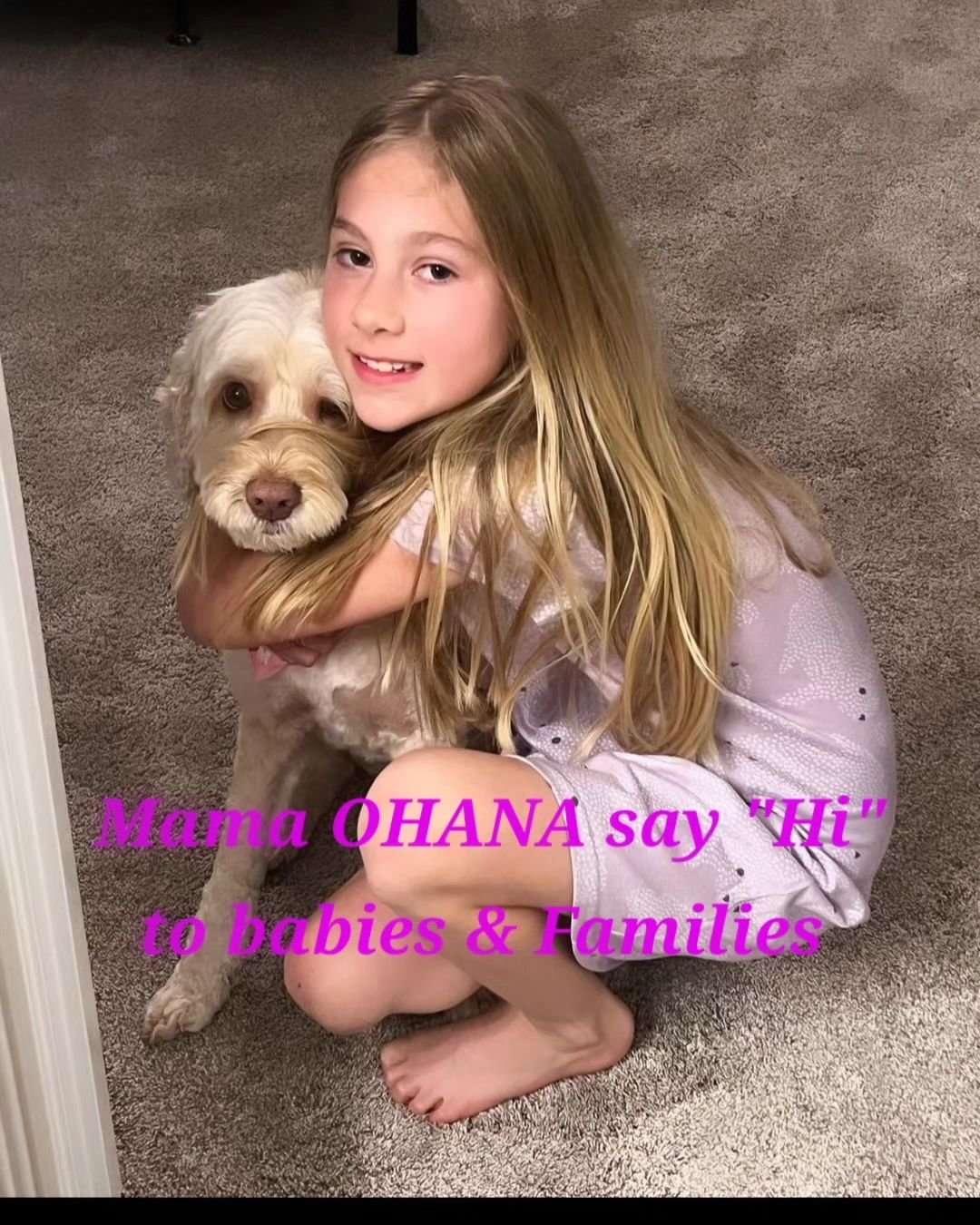 OHANA mama, is loved in retirement by her guardian family of 7 years. She brought much love into this world, 12 puppies at a time! 😳 She sends her love to all of them. 💌 A Beautiful Friendship! 

#BFF #australianlabradoodle #instapuppy #instadoodle
