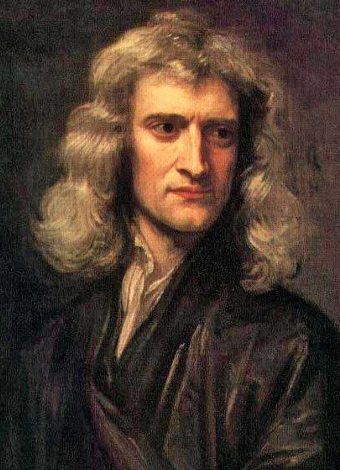Isaac Newton, the massive physicist Godfrey Kneller/Wikimedia Commons (public domain)