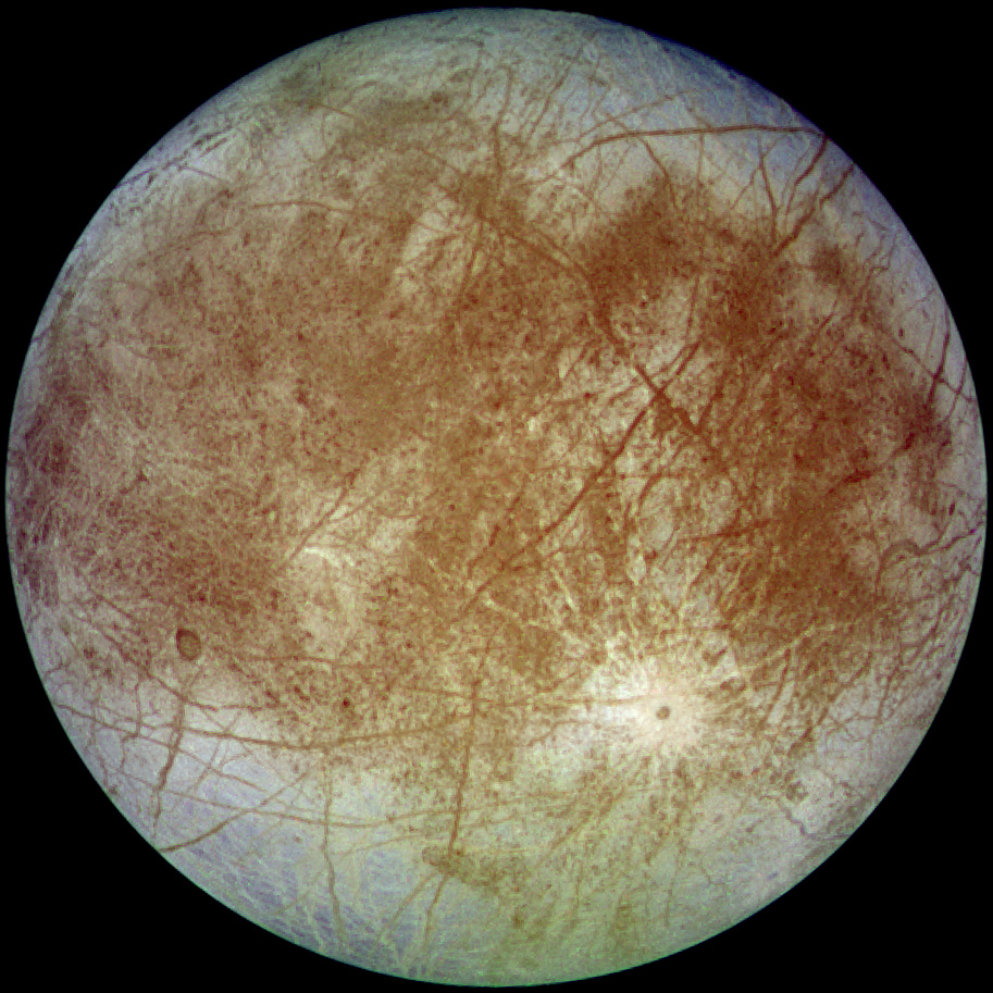 NASA’s next possible target for exploration is Saturn’s largest moon, Europa. NASA/Wikimedia Commons (public domain)