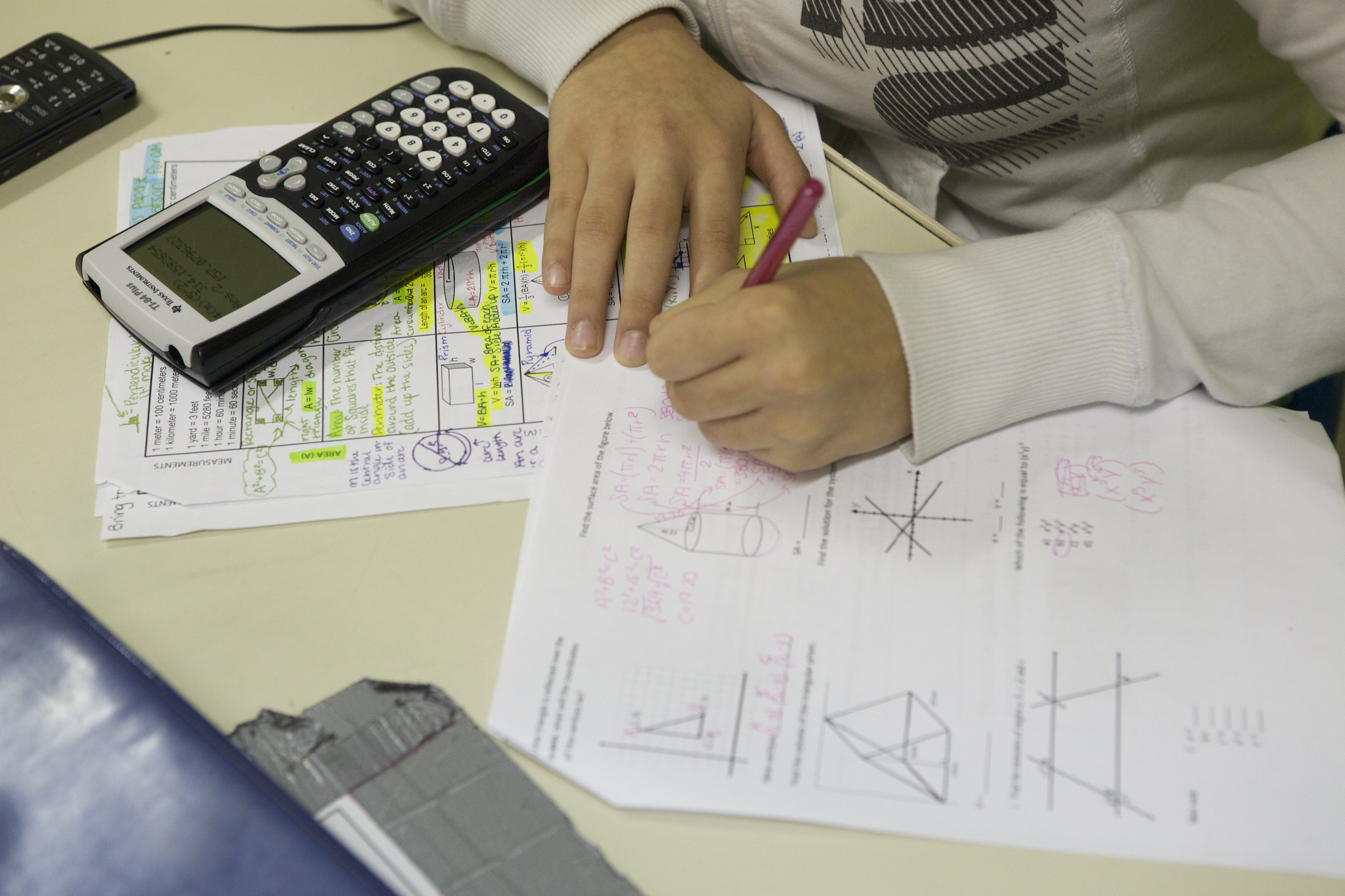 Differences between the mathematical abilities of boys and girls are likely socially derived. US Department of Education/Flickr (CC BY 2.0)