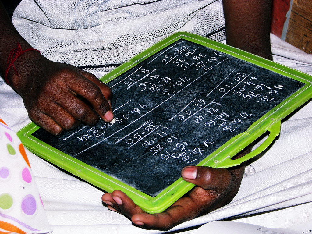 A lack of women in mathematical fields contributes to the reinforcement of traditional gender roles. neychurluvr/Flickr (CC BY 2.0)