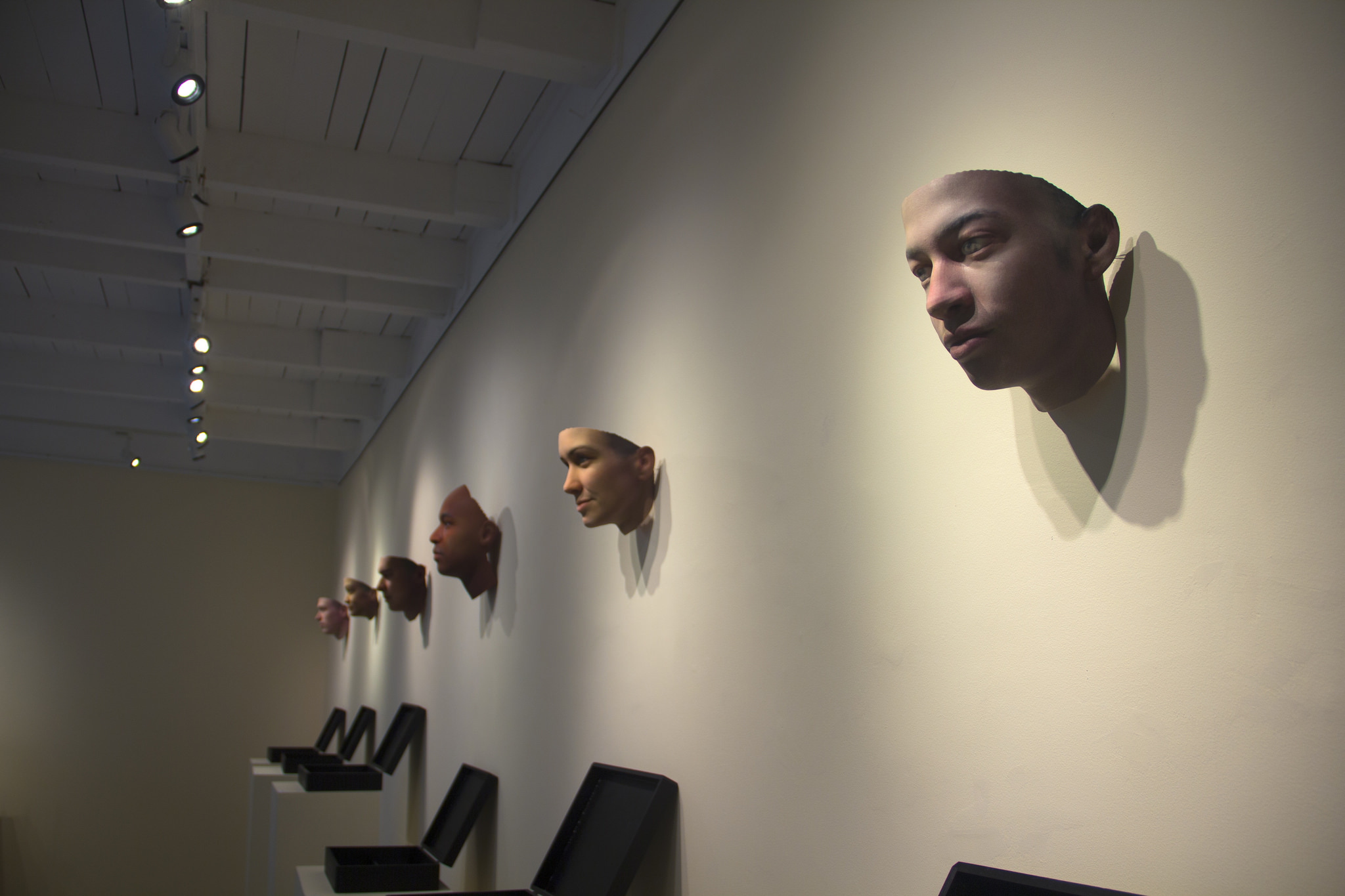 Heather Dewey-Hagborg reconstructed the faces of strangers from environmental DNA samples for her series Stranger Visions. Ars Electronica/Flickr (CC BY-NC-ND 2.0)