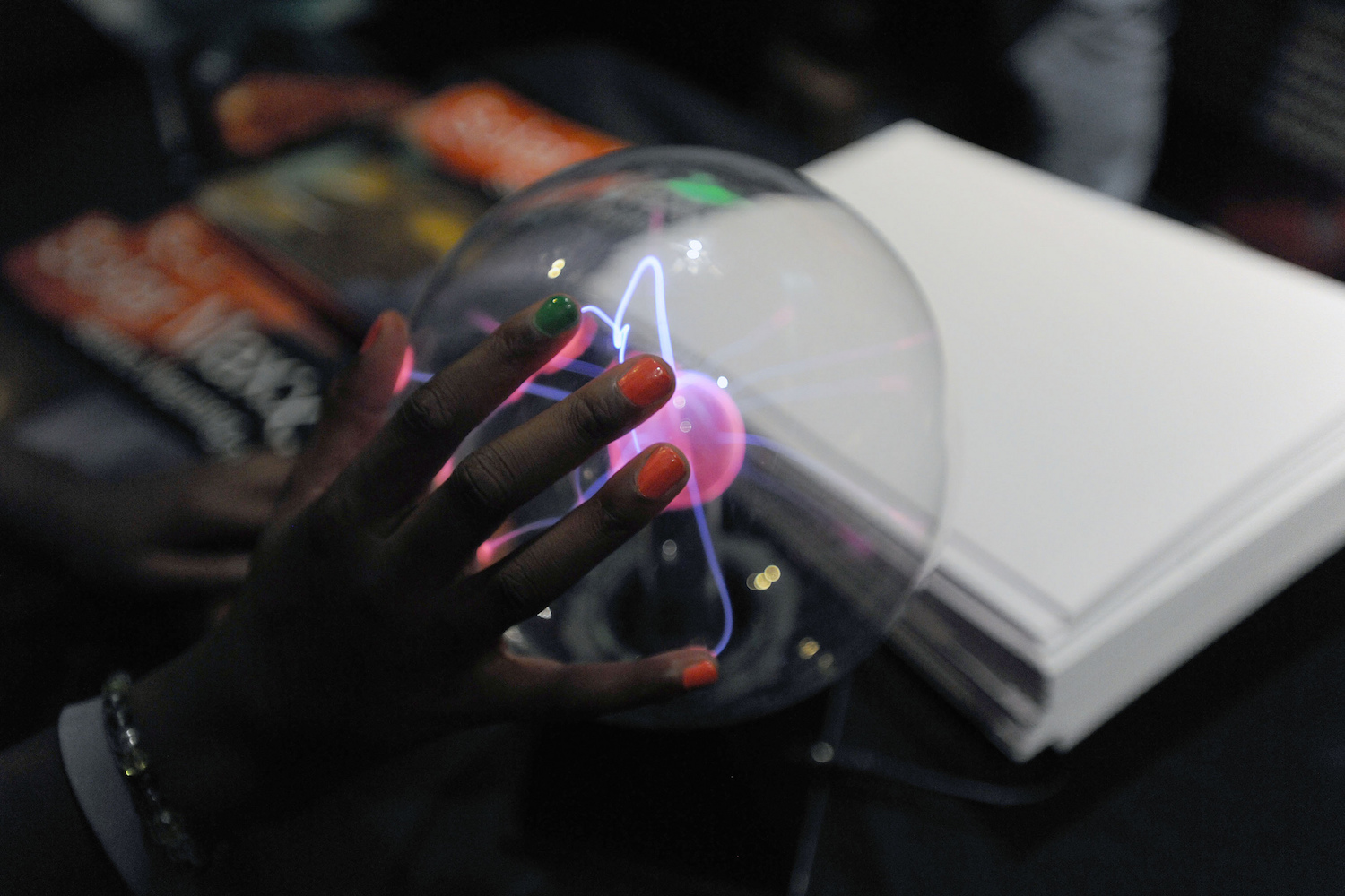 Hands-on interaction with physical representations of complex or abstract ideas can boost student confidence, engagement and interest in STEM learning areas. NASA Goddard Space Flight Center/Flickr (CC BY 2.0)