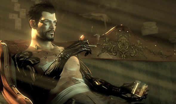 A still from the 2011 cyberpunk role-playing game Deus Ex: Human Revolution. Bago Games/Square Enix/Flickr (CC BY 2.0)