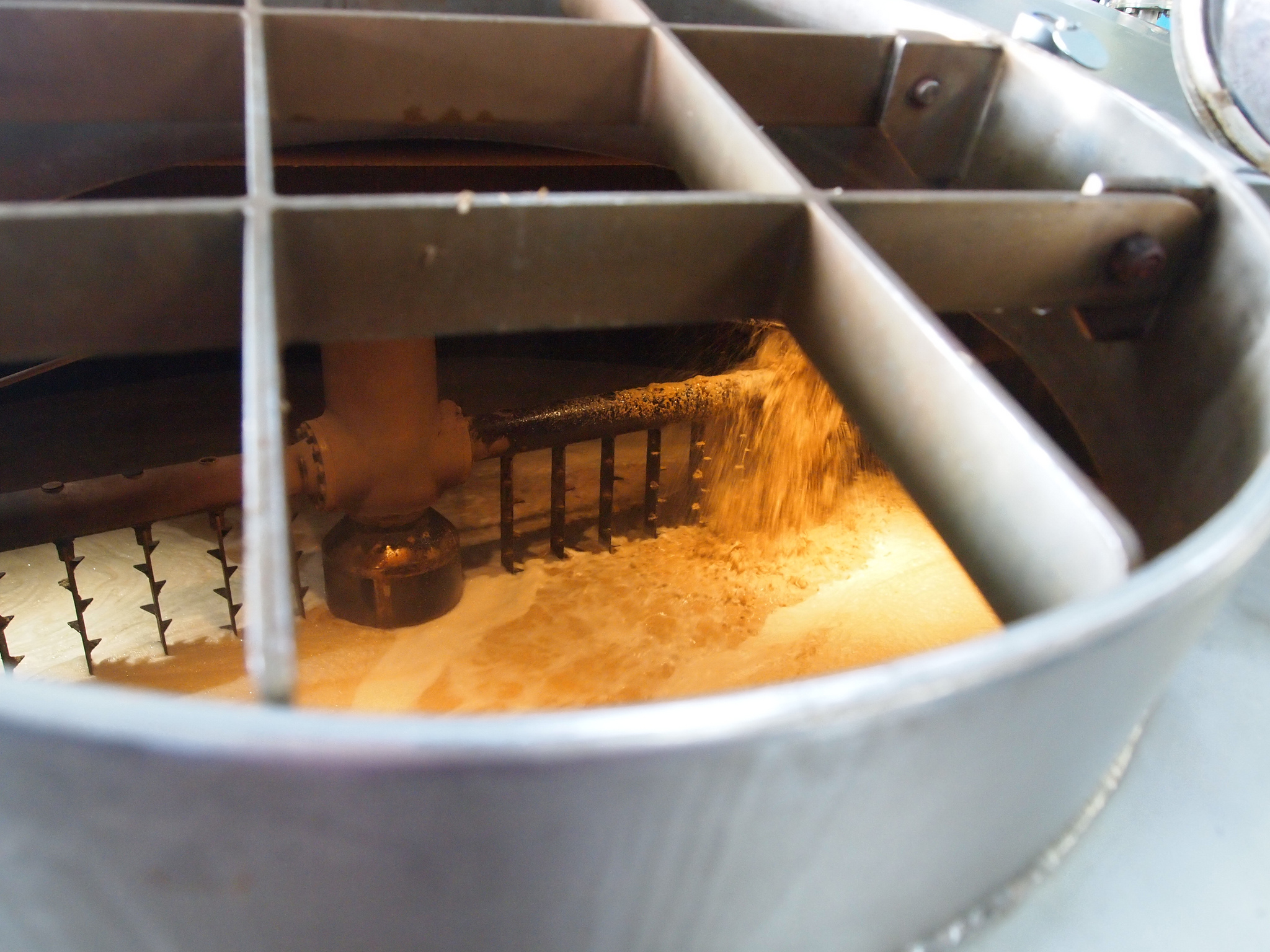Grist: kind of like porridge, this substance is a mixture of hot water and crushed malt. Emma Jane Hogbin Westby/Flickr (CC BY 2.0)