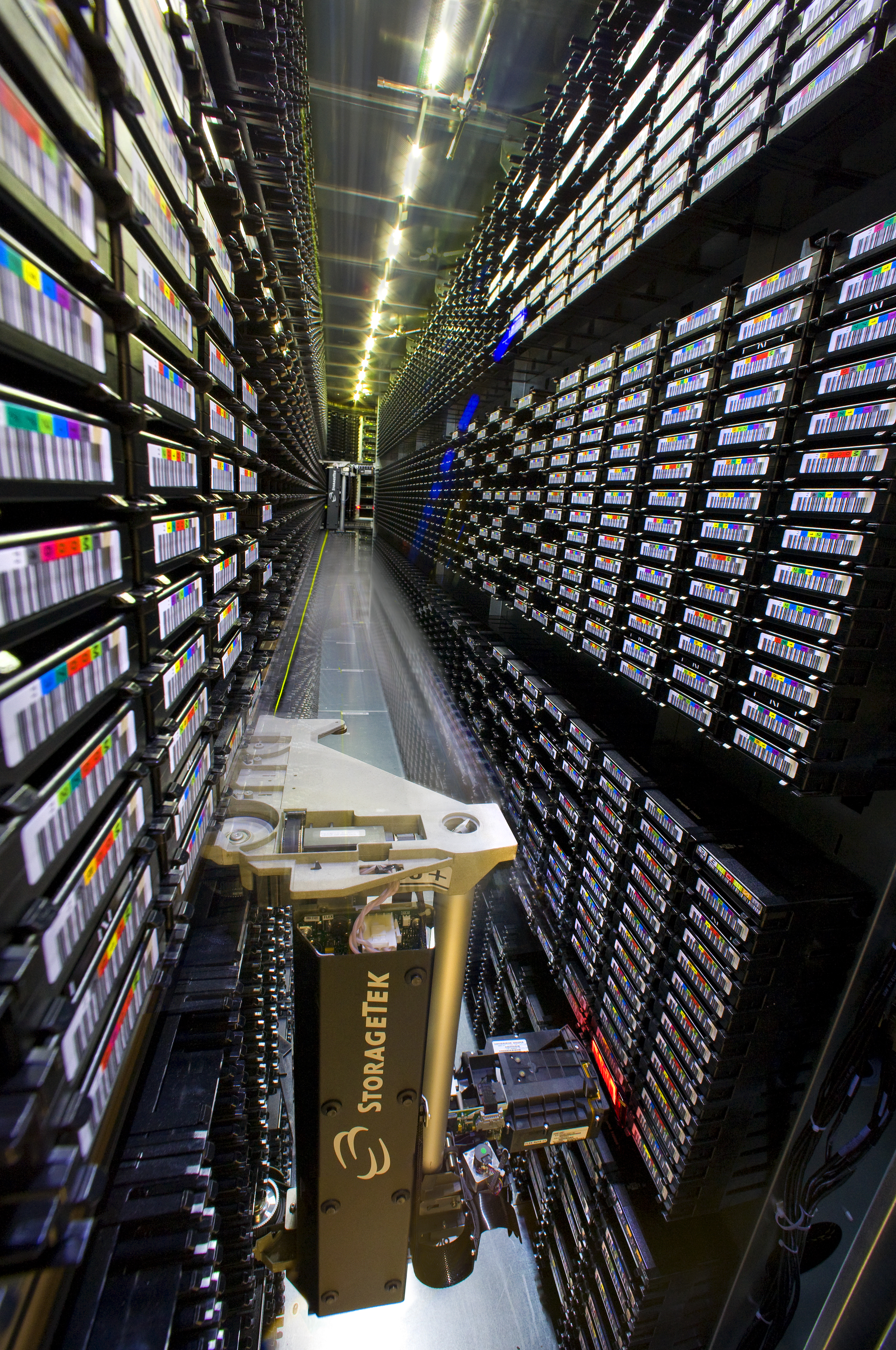 The High Performance Storage System at the US National Energy Research Scientific Computing Center can manage up to 37PB of scientific data. Roy Kaltschmidt/Flickr (CC BY-NC-ND 2.0)