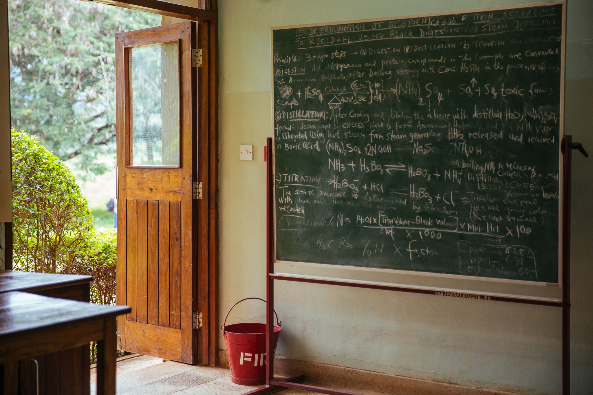 When scientists do outreach at primary schools, it helps break the stereotype of the wild-haired mad scientist, scratching out equations in an empty room. Mitchell Maher/International Food Policy Institute/Flickr (CC BY-NC-ND 2.0)