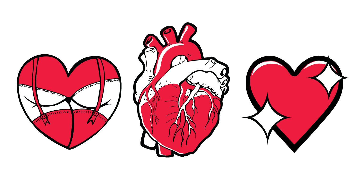 100,000 Love heart Vector Images | Depositphotos