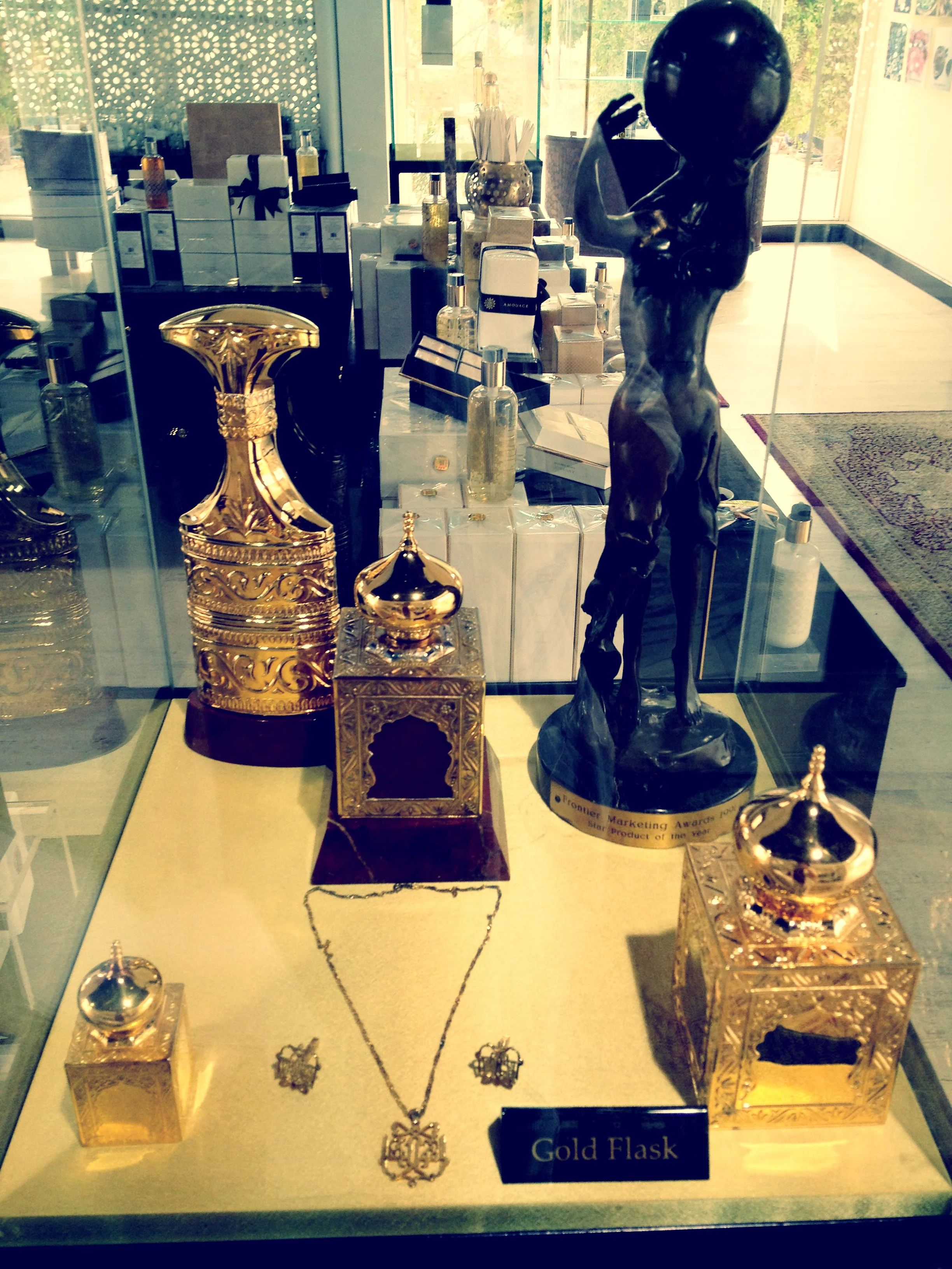 The most expensive perfume in the world - Amouage Gold by Amouage. In his book with Tania Sanchez, The Little Book of Perfumes, Turin notes Amouage Gold is the product of famous perfumer Guy Roberts being told by the Omanian royal family which finances Amouage: "Put whatever you like in it, no matter how much it costs." Turin describes it as being "all about texture rather than structure, a hundred flying carpets of scent overlapping each other. It’s as if Joy had eloped with Scheherazade for a thousand and one nights of illicit fun.” yosoynuts/Flickr (CC BY-NC-SA 2.0)