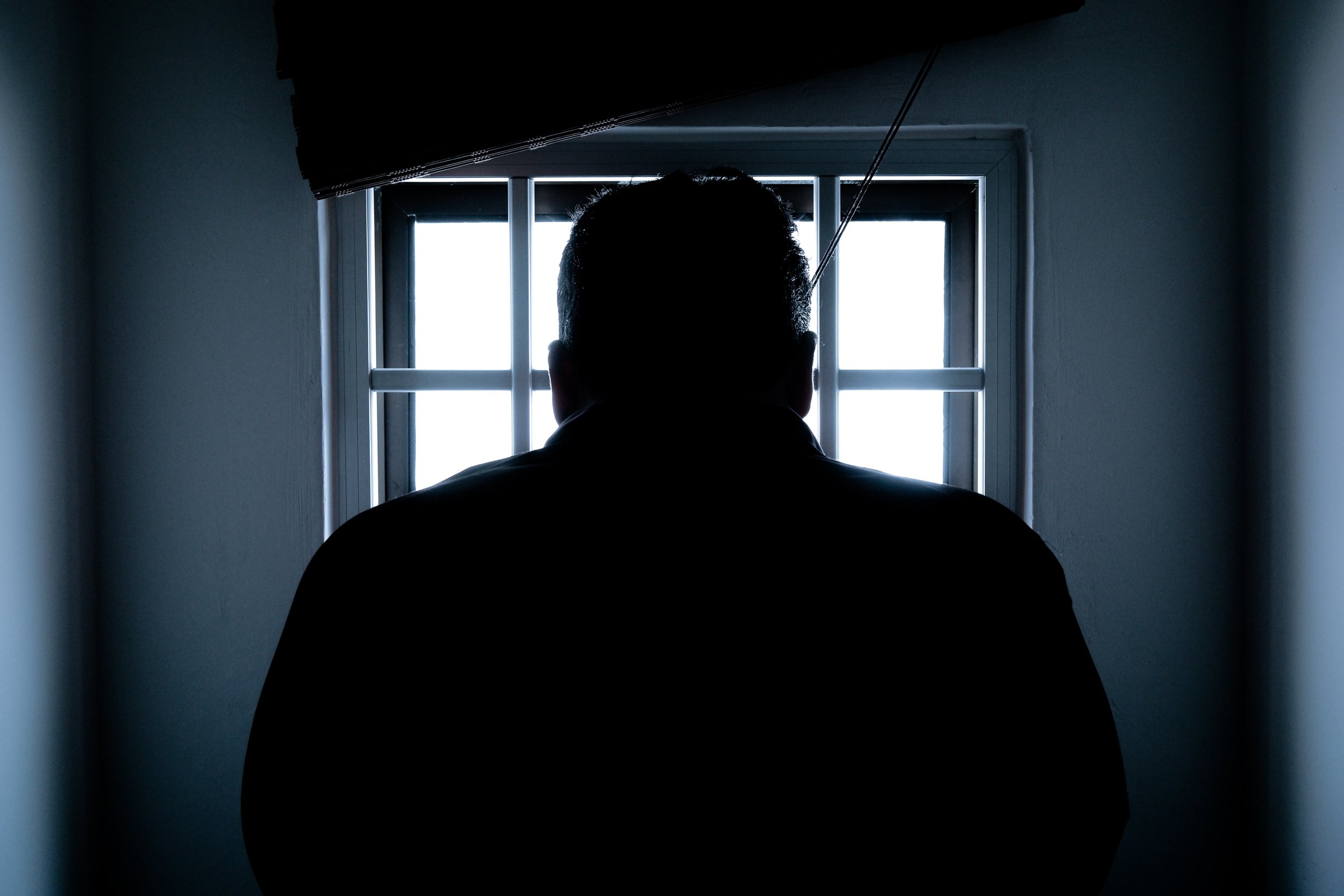 Prisoners experiencing prolonged solitary confinement have a higher risk of developing psychiatric consequences, including depression, anxiety and self-harm. Donald Tong/Pexels (no copyright restrictions)