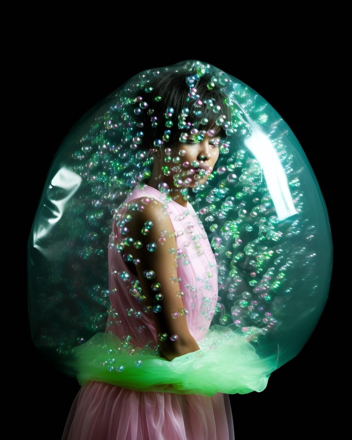 Bubble Wrap #ai #midjourney #aiart #synthography #midjourneyart #art #digitalart #synthography #midjourneycrew #midjourneyv5 #generativeart #pink #girl #bubble #bubbles #bubblewrap #portrait #weirdart