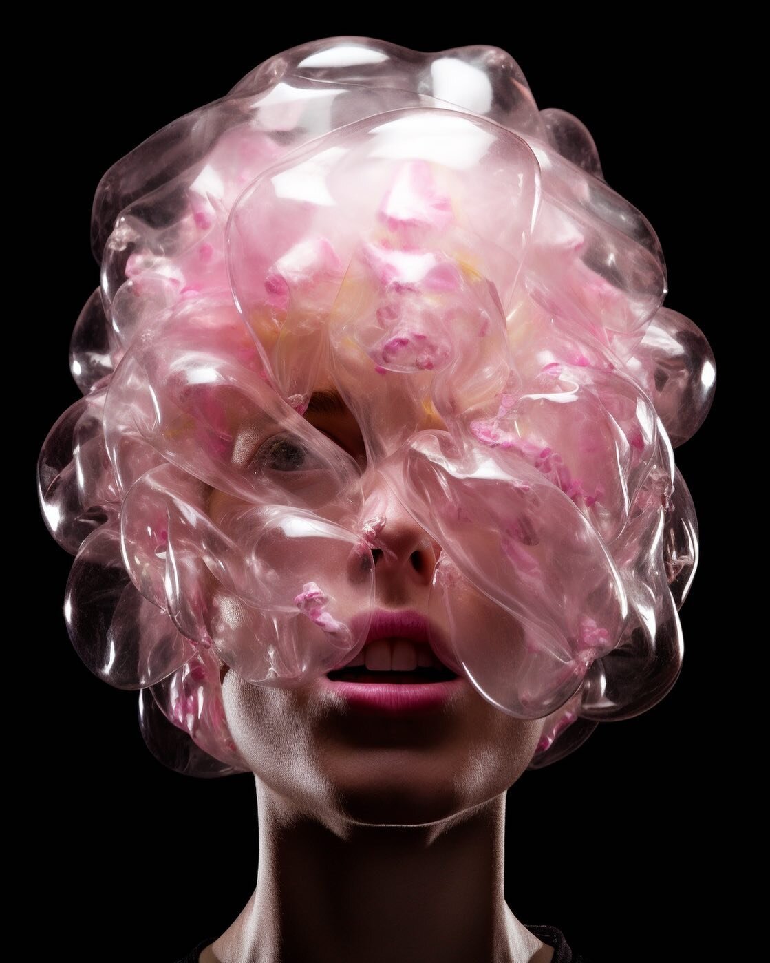 Bubble Wrap #ai #midjourney #aiart #synthography #midjourneyart #art #digitalart #synthography #midjourneycrew #midjourneyv5 #generativeart #pink #girl #women #bubble #bubbles #bubblewrap #portrait #weirdart