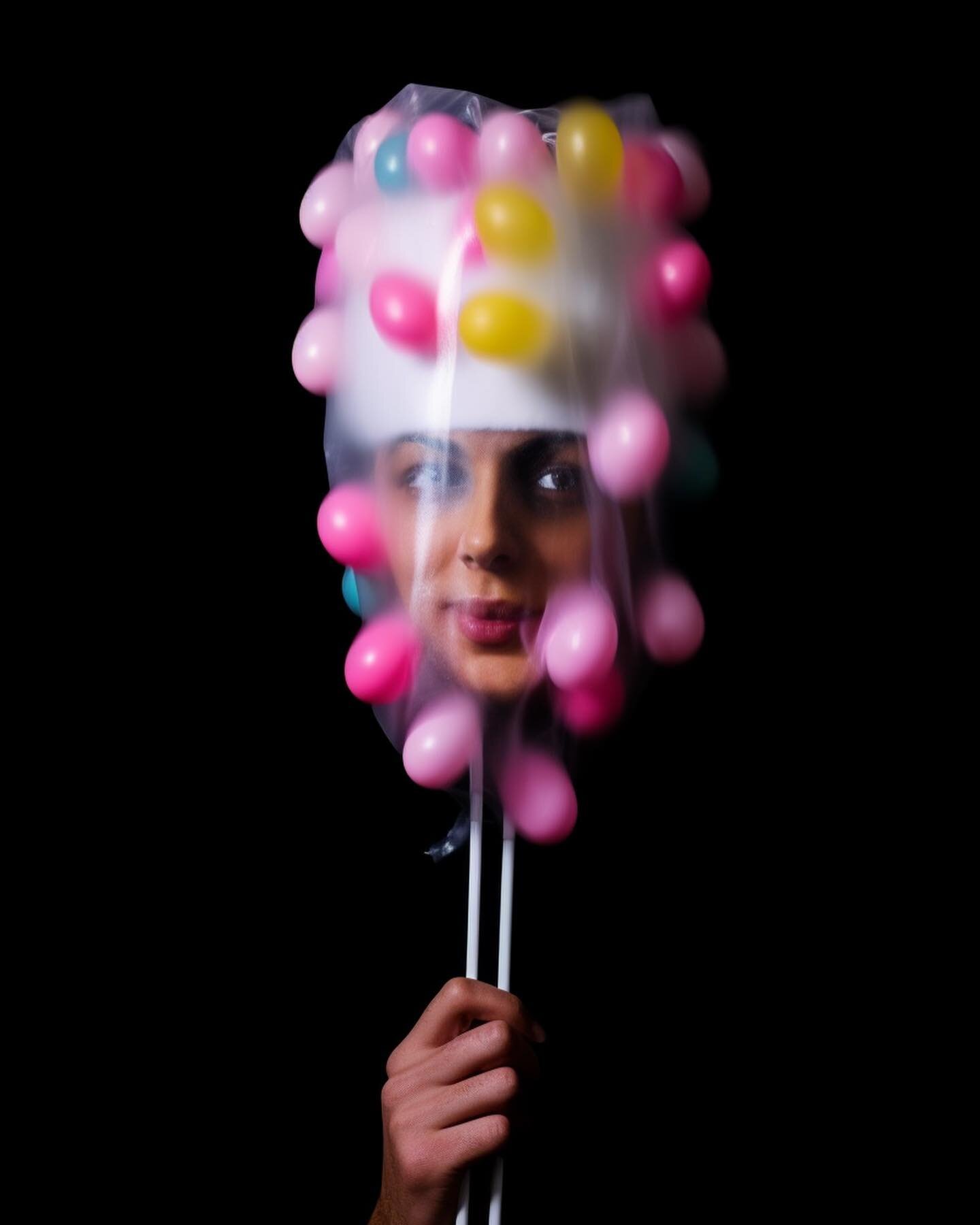 Bubble Wrap &amp; Cotton Swabs #ai #midjourney #aiart #synthography #midjourneyart #art #digitalart #synthography #midjourneycrew #midjourneyv5 #generativeart #pink #girl #women #bubble #bubbles #bubblewrap #portrait #weirdart