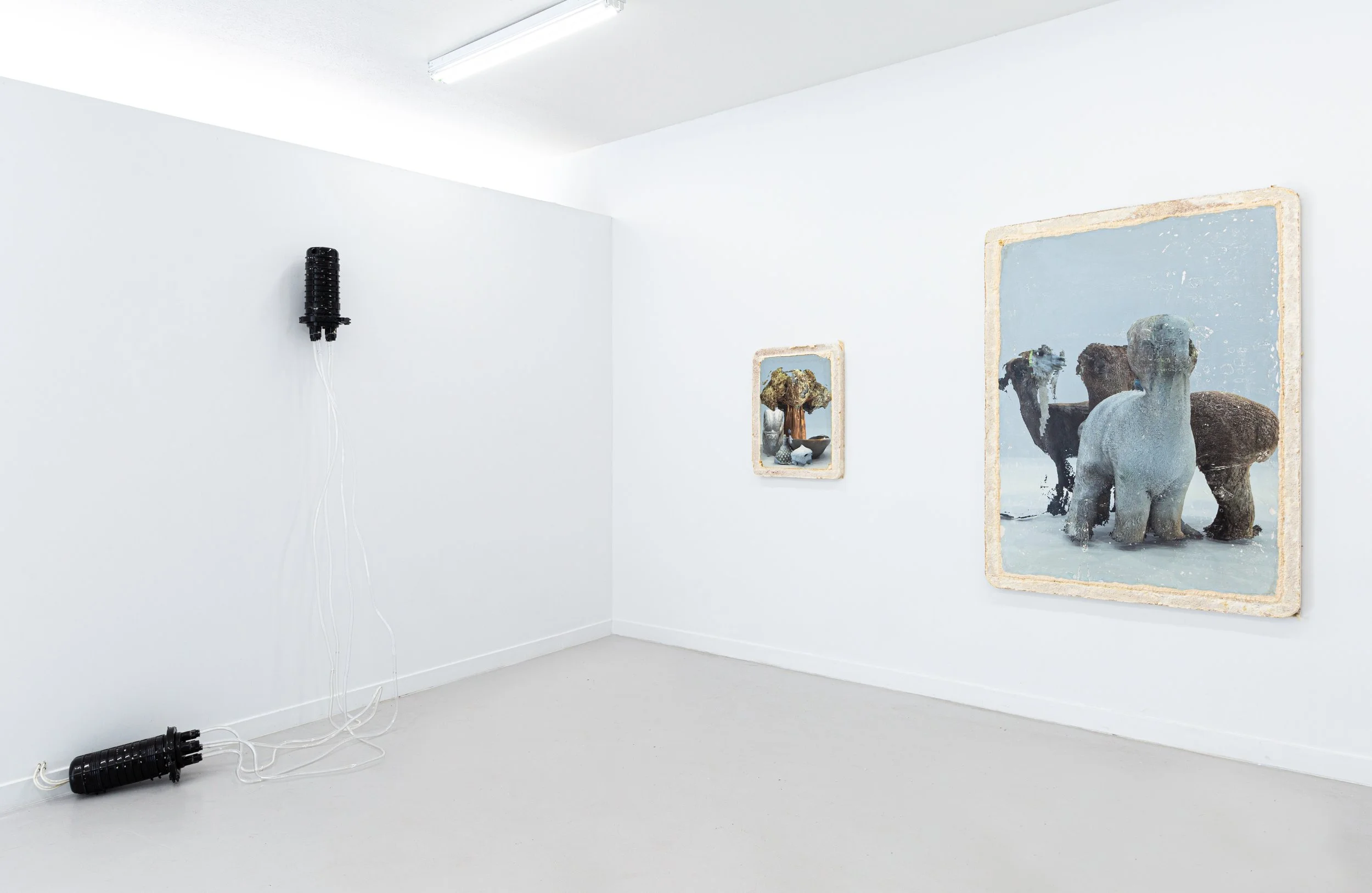   Installation Shot of The Guardians    Stowaway Gallery  Los Angeles, California   September 2025 