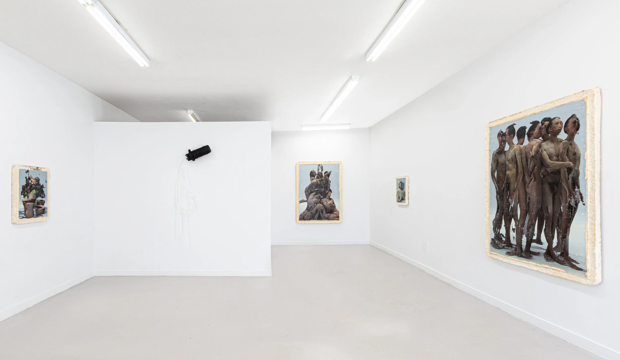   Installation Shot of The Guardians    Stowaway Gallery  Los Angeles, California   September 2025 