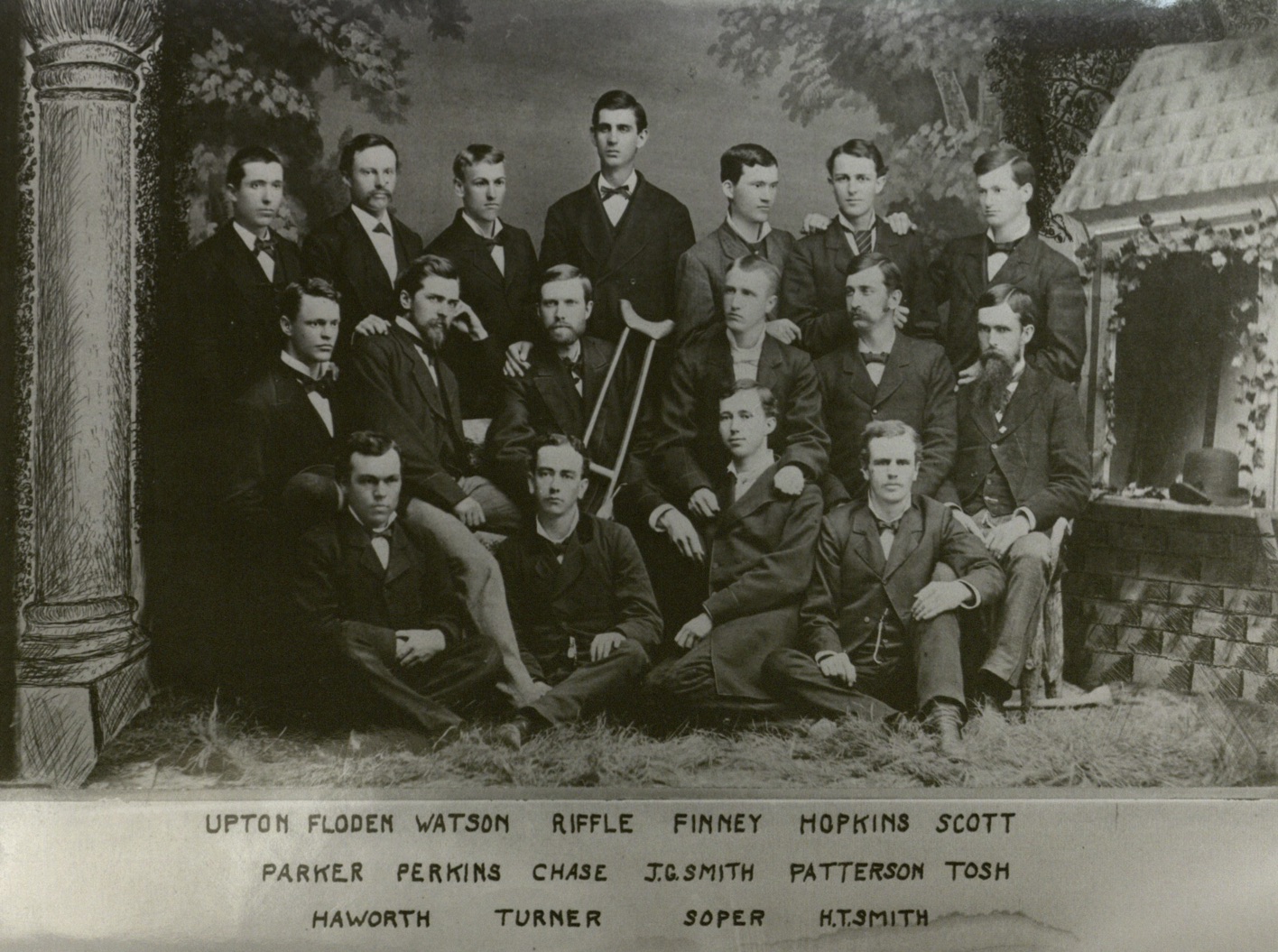 First known photo of Alpha Nu Betas. 