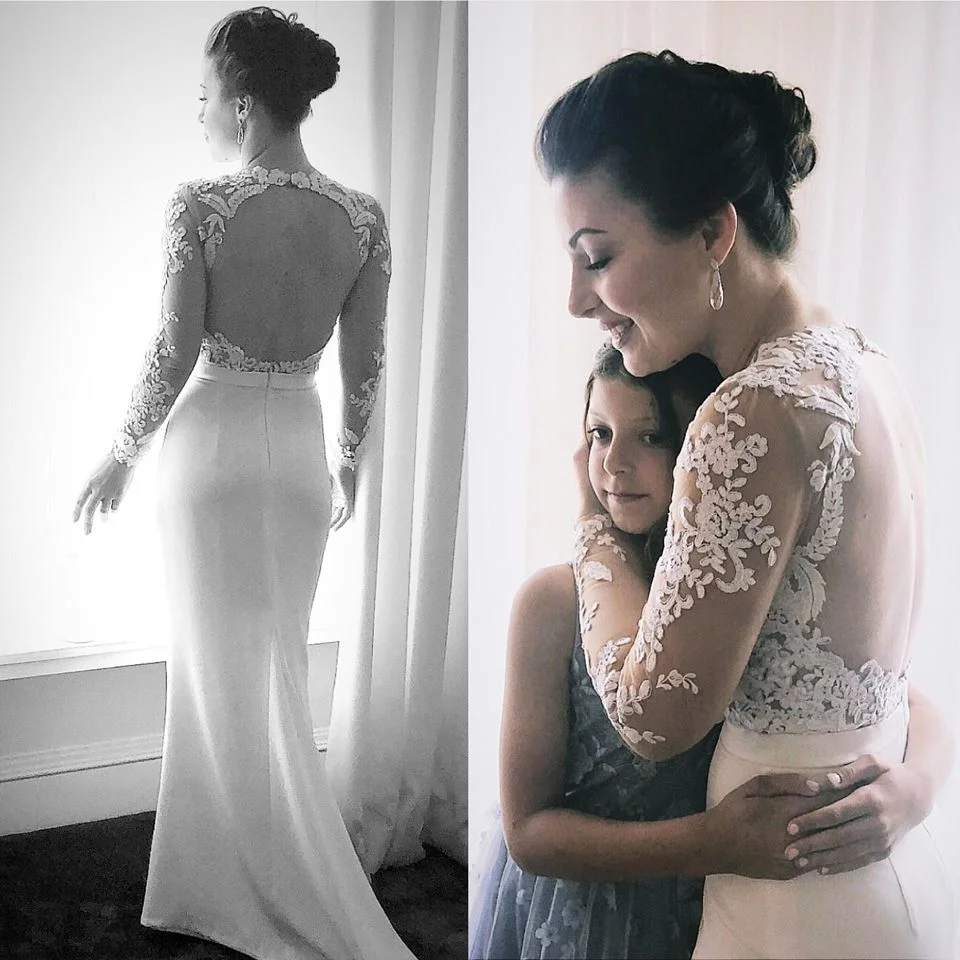 Iris and her daughter.