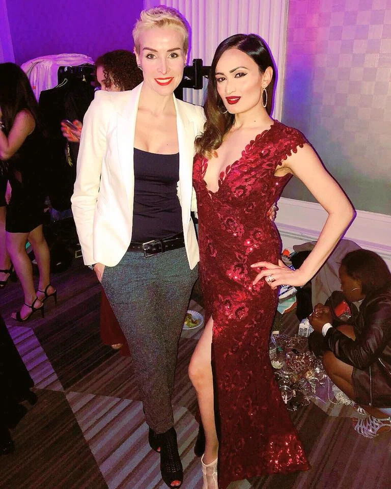 Sylwia and Payal Patel
