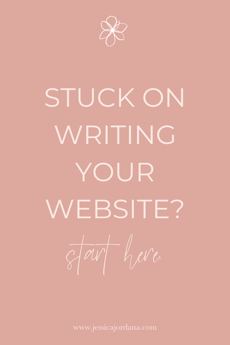 Stuck on Writing your Website? Start Here.
