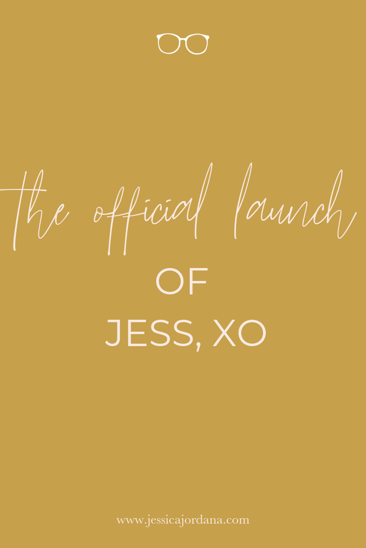 The OFFICIAL LAUNCH of Jess, XO